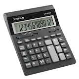 Artikelbild 1 für OLYMPIA LCD 612SD Tischrechner schwarz, Artikelnummer 263046
