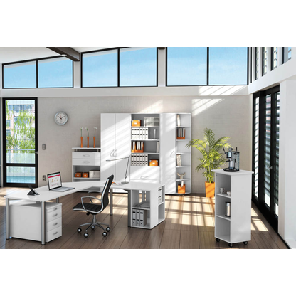 Artikelbild 3 für geramöbel Eckregal Flex weiß 40,0 x 40,0 x 75,2 cm, 1 St., Artikelnummer 882030