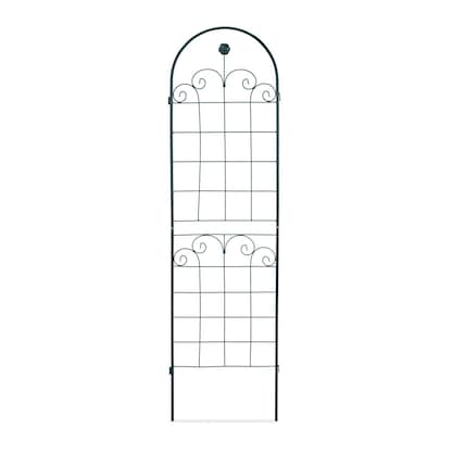 Artikelbild 2 für relaxdays Rankgitter Metall dunkelgrün rechteckig 50,0 x 180,0 cm, 2 St., Artikelnummer 450284
