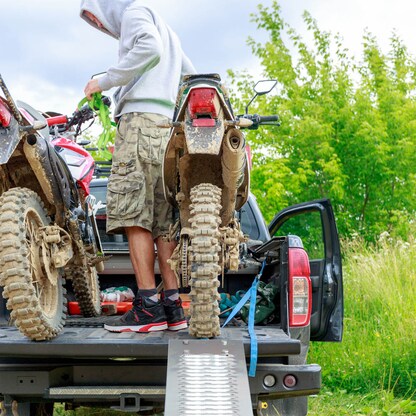 Artikelbild 7 für relaxdays Auffahrrampe Motorrad bis 225,0 kg, 1 St., Artikelnummer 451924