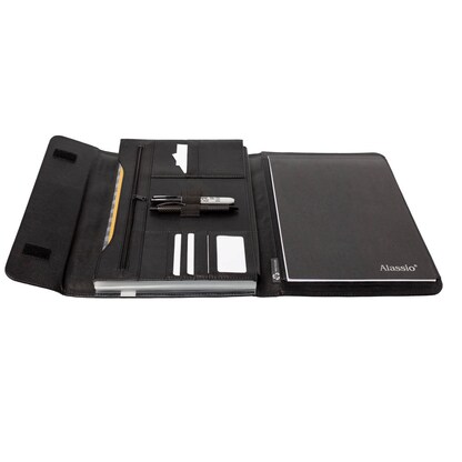 Artikelbild 3 für STOP® OCEAN PLASTIC Konferenzmappe RPET Kunstfaser DIN A4 anthrazit, Artikelnummer 146926