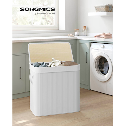 Artikelbild 8 für SONGMICS Wäschesortierer weiß, 1 St., Artikelnummer 438451