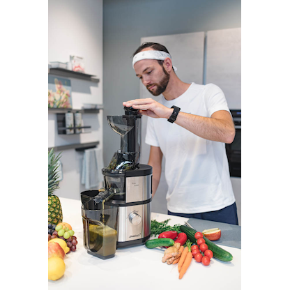 Artikelbild 5 für Steba E 400 Entsafter silber/schwarz 400 W, Artikelnummer 491748