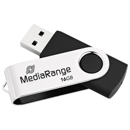 Artikelbild 3 für MediaRange USB-Sticks MR910-3 schwarz, silber 16 GB, 3 St., Artikelnummer 570399