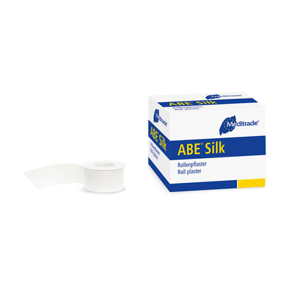 Artikelbild 3 für Meditrade® Heftpflaster ABE® silk 9531 weiß 2,5 cm x 5,0 m, 24 St., Artikelnummer 563427