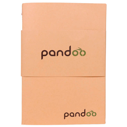 Artikelbild 5 für pandoo Notizhefte DIN A4 blanko, natur Softcover 40 Seiten, 5 St., Artikelnummer 616579