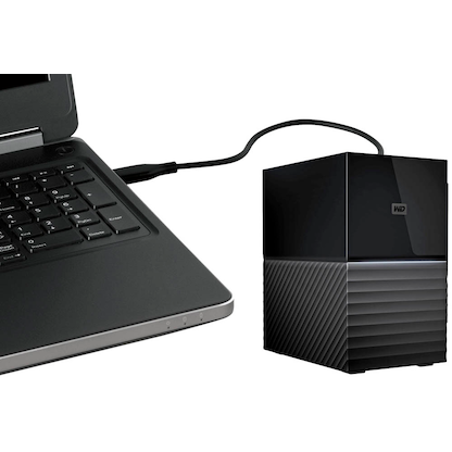 Artikelbild für Western Digital My Book Duo 20 TB externe HDD-Festplatte schwarz, Artikelnummer 617865