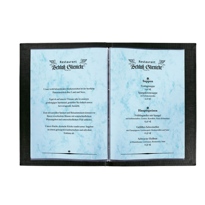 Artikelbild 4 für SIGEL Briefpapier Marmor blau DIN A4 200 g/qm 50 St., Artikelnummer 777797