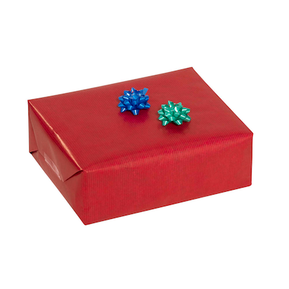 Artikelbild 2 für PRÄSENT Geschenk-Schleifen glänzend blau/rot/gelb/grün/pink/orange 5,0 mm x 0,95 m, Artikelnummer 102549