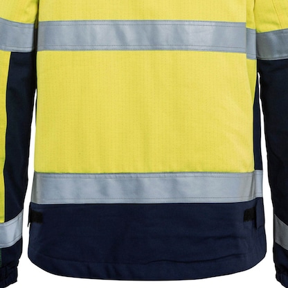 Artikelbild 5 für BLAKLÄDER® unisex Warnjacke Winter 4069 gelb, marine Größe XS, Artikelnummer 723736