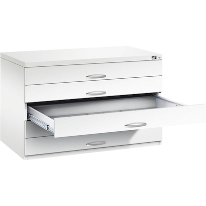 Artikelbild für CP 7100 Planschrank verkehrsweiß 5 Schubladen 110,0 x 76,5 x 76,0 cm, 1 St., Artikelnummer 683370