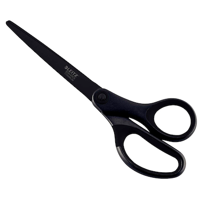 Artikelbild für LEITZ Antihaftschere Titanium schwarz 18,0 cm, Artikelnummer 433179