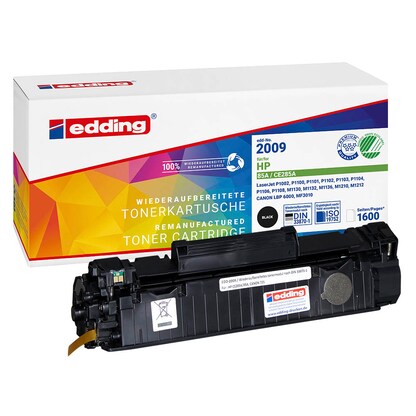 Artikelbild für edding EDD-2009 schwarz Toner kompatibel zu HP 85A (CE285A), Artikelnummer 167296