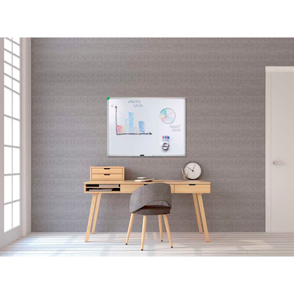 Artikelbild 4 für FRANKEN Whiteboard U-Act!Line® 90,0 x 60,0 cm weiß lackierter Stahl, Artikelnummer 745598