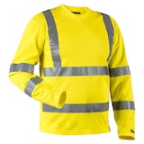 Artikelbild 1 für BLAKLÄDER® Herren Warnschutz-Langarmshirt 3381 gelb Größe L, 1 St., Artikelnummer 740769