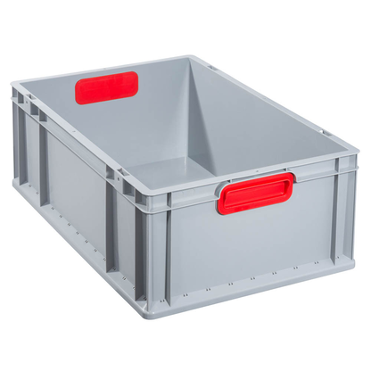 Artikelbild 2 für Allit ProfiPlus Eurobox grau, rot 40,0 x 60,0 x 22,0 cm, 1 St., Artikelnummer 837334