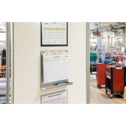 Artikelbild 2 für tarifold Ringbuchmechaniken DIN A4 silber magnetisch, 2 St., Artikelnummer 461477