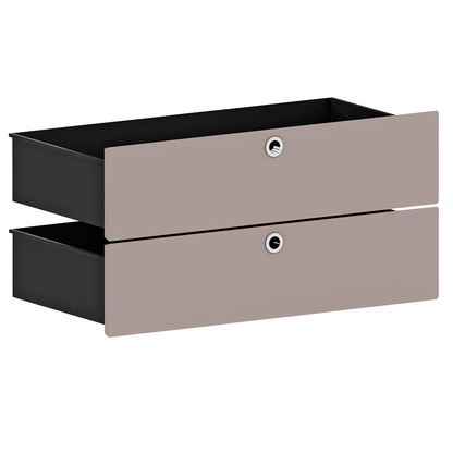 Artikelbild für viasit System4 Schubladen taupe 75,0 x 37,5 x 37,5 cm, Artikelnummer 501781