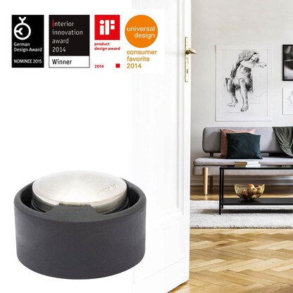 Artikelbild 6 für WAGNER® design yourself EH 5171 Türstopper Zinkdruckguss, Kautschuk Ø 5,0 cm, Artikelnummer 420028