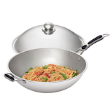 Artikelbild 1 für Bartscher Wok W360R silber Ø 36,0 cm, 1 St., Artikelnummer 425909
