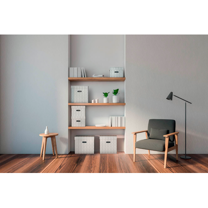 Artikelbild 6 für VON LEITZ CUBE Aufbewahrungsboxen 29,0 l weiß 32,0 x 36,5 x 31,5 cm, 3 St., Artikelnummer 636078