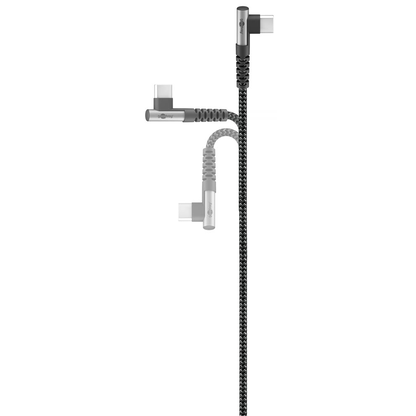 Artikelbild 4 für goobay USB-C USB-Kabel 1,0 m grau, schwarz, 1 St., Artikelnummer 655682