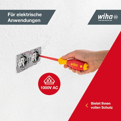 Artikelbild 3 für Wiha Schraubendreher-Set SoftFinish® electric SZ/PH 00833 6-teilig, Artikelnummer 231847