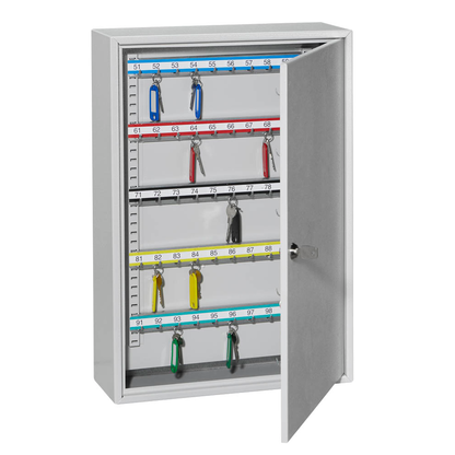 Artikelbild für ISS Regensburg Schlüsselkasten lichtgrau mit 150 Haken, Zylinderschloss, 38,0 x 14,0 x 55,0 cm, 1 St., Artikelnummer 666487