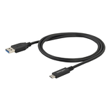 Artikelbild 1 für StarTech.com USB 3.0 C/USB 3.0 A Kabel USB315AC1M 1,0 m schwarz, 1 St., Artikelnummer 964705
