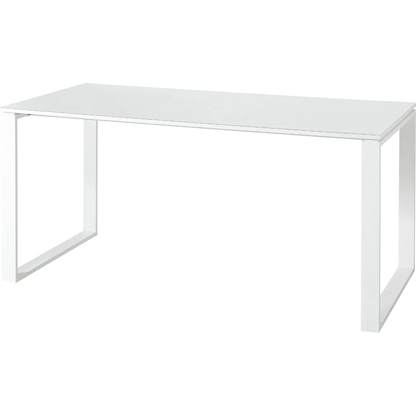 Artikelbild 7 für GERMANIA Monteria Schreibtisch weiß rechteckig, Kufen-Gestell weiß 160,0 x 80,0 cm, Artikelnummer 121414