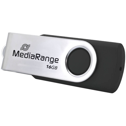 Artikelbild 4 für MediaRange USB-Sticks MR910-3 schwarz, silber 16 GB, 3 St., Artikelnummer 570399