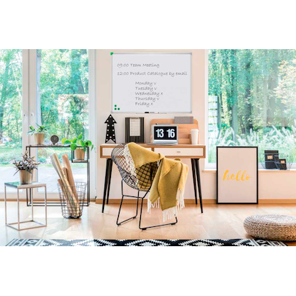 Artikelbild 5 für FRANKEN Whiteboard U-Act!Line® 90,0 x 60,0 cm weiß lackierter Stahl, Artikelnummer 745598