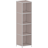Artikelbild 1 für viasit Aktenregal System4 taupe 40,4 x 40,4 x 155,7 cm, 1 St., Artikelnummer 501827