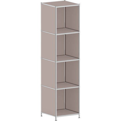 Artikelbild für viasit Aktenregal System4 taupe 40,4 x 40,4 x 155,7 cm, 1 St., Artikelnummer 501827