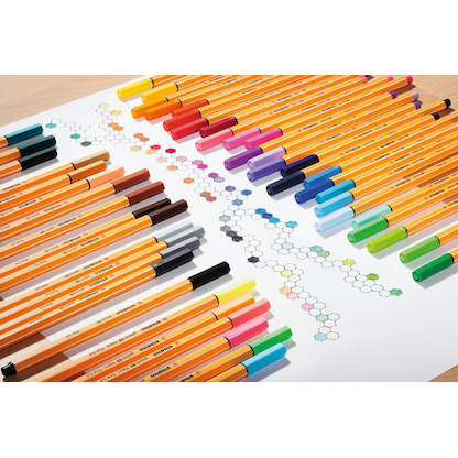 Artikelbild 7 für STABILO point 88 Fineliner farbsortiert 0,4 mm, 10 St., Artikelnummer 313007