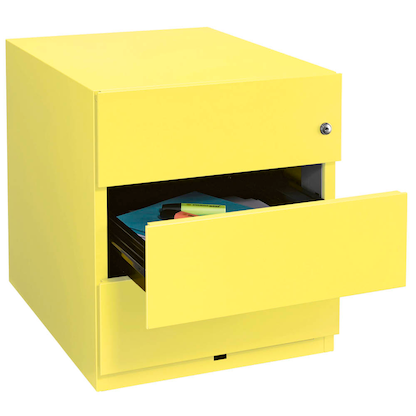 Artikelbild 11 für BISLEY Note Rollcontainer gelb 3 Auszüge 42,0 x 56,5 x 49,5 cm, Artikelnummer 877217