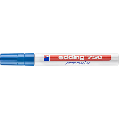 Artikelbild 3 für edding 750 Lackmarker blau 2,0 - 4,0 mm, 1 St., Artikelnummer 913527