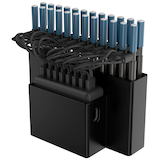 Artikelbild 1 für DEQSTER Stylus Multi-Charger Ladestation für Eingabestifte schwarz, 40 Watt, Artikelnummer 633717