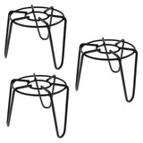Artikelbild 1 für WAGNER® design yourself Pflanzenständer GH 0515 Metall, Ø 14,5 cm schwarz rund, 3 St., Artikelnummer 603759