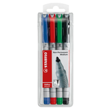 Artikelbild 1 für STABILO OHPen universal Folienstifte-Set farbsortiert non-permanent, 4 St., Artikelnummer 328570