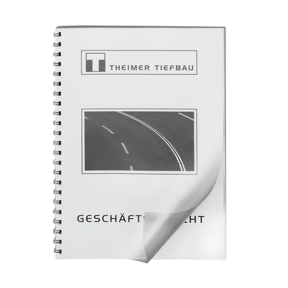 Artikelbild für LMG Deckfolien für Bindemappen transparent, DIN A4 0,2 mm, 100 St., Artikelnummer 535013