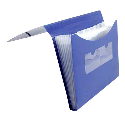 Artikelbild für FolderSys Fächermappe 7 Fächer blau, 1 St., Artikelnummer 641902