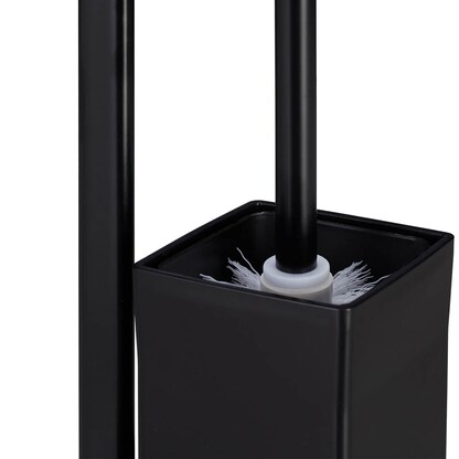 Artikelbild 7 für relaxdays WC-Garnitur schwarz Metall, 1 St., Artikelnummer 361754