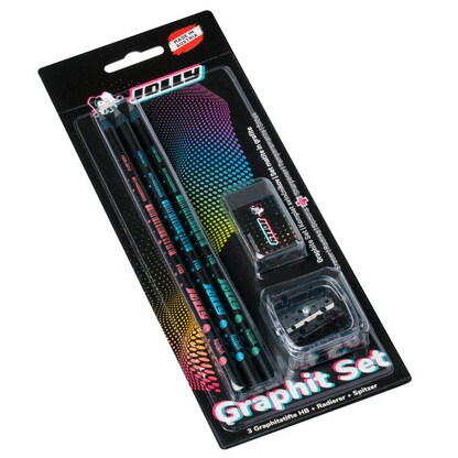 Artikelbild 2 für JOLLY Next Graphit Bleistift-Set HB schwarz, 1 Set, Artikelnummer 225929