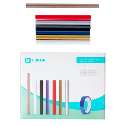 Artikelbild für LOKLiK Starter-Bundle Aufbügelfolien-Set, 1 Set, Artikelnummer 438117