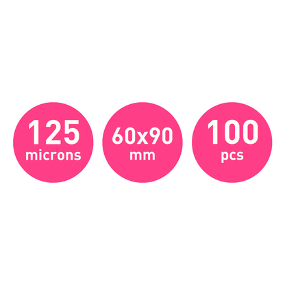 Artikelbild 8 für LEITZ Laminierfolien glänzend für Visitenkartenformat 125 micron, 100 St., Artikelnummer 122606