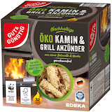 Artikelbild 1 für GUT&GÜNSTIG Kamin- & Grillanzünder braun, 32 St., Artikelnummer 491072