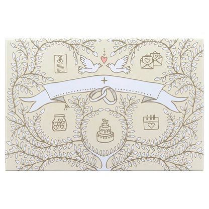 Artikelbild 4 für FALKEN Story Geschenkbox Wedding 24,0 x 36,0 x 12,0 cm, 1 St., Artikelnummer 718367