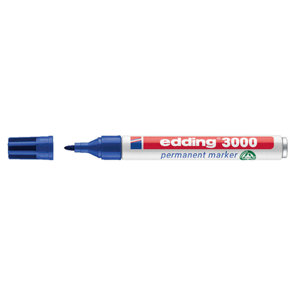 Artikelbild 12 für edding 3000 Permanentmarker farbsortiert 1,5 - 3,0 mm, 4 St., Artikelnummer 580410