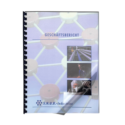 Artikelbild für LMG Deckfolien für Bindemappen transparent, DIN A4 0,15 mm, 100 St., Artikelnummer 534685